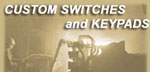 custom, industrial grade, industrial keypads, industrial switches, industrial joysticks