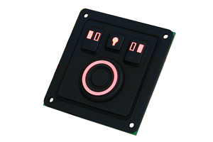 illuminated, backlit, custom, nema 4, industrial mouse
