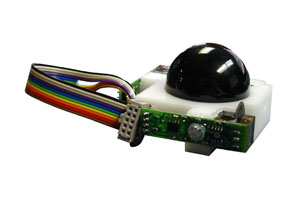 Trackball with newly redesigned encoder