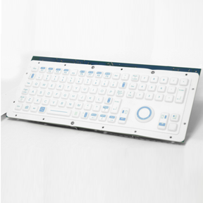KIO7800 Series OEM Medical Keyboard with Orbital Mouse Image